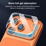 XDcase 5 Stück Transparente Integrierte Kamera-Schutzfolie aus gehärtetem Glas, Für iPhone 17 Pro Max, Für iPhone 17 Pro, Für iPhone 17, Für iPhone Air