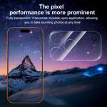 XDcase 5 Stück Transparente Integrierte Kamera-Schutzfolie aus gehärtetem Glas, Für iPhone 17 Pro Max, Für iPhone 17 Pro, Für iPhone 17, Für iPhone Air