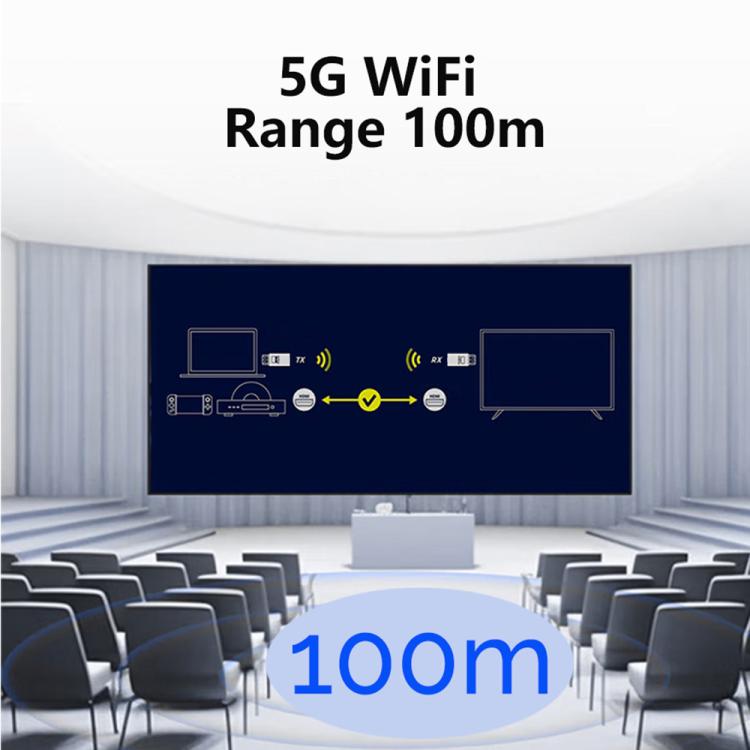 Measy AM18052T 5G Wireless Bildschirmspiegelung Sender- und Empfänger-Set