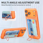 XDcase Magnetischer Kartenhalter mit Fach für iPhone / Galaxy & mehr