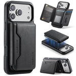 MAGKING K3 Series MagSafe RFID K3 Pro Card Bag Detachable Phone Case, For iPhone 17 Pro Max, For iPhone 17 Pro, For iPhone Air