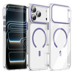 Kemeng klare PC Magnetische Handyhülle, Für iPhone 17 Pro Max, Für iPhone 17 Pro