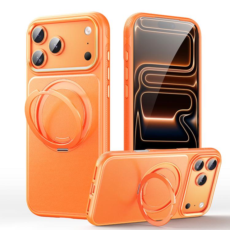 Lederstruktur 360 Grad drehbarer Magnetischer Halter Handyhülle, Für iPhone 17 Pro Max, Für iPhone 17 Pro, Für iPhone 17, Für iPhone Air, Für iPhone 16 Pro Max, Für iPhone 16 Pro, Für iPhone 16 Plus, Für iPhone 16