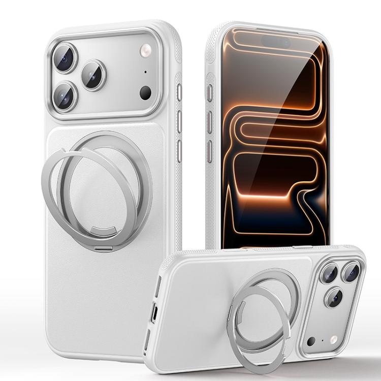 Lederstruktur 360 Grad drehbarer Magnetischer Halter Handyhülle, Für iPhone 17 Pro Max, Für iPhone 17 Pro, Für iPhone 17, Für iPhone Air, Für iPhone 16 Pro Max, Für iPhone 16 Pro, Für iPhone 16 Plus, Für iPhone 16