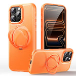 Lederstruktur 360 Grad drehbarer Magnetischer Halter Handyhülle, Für iPhone 17 Pro Max, Für iPhone 17 Pro, Für iPhone 17, Für iPhone Air, Für iPhone 16 Pro Max, Für iPhone 16 Pro, Für iPhone 16 Plus, Für iPhone 16