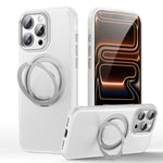 Lederstruktur 360 Grad drehbarer Magnetischer Halter Handyhülle, Für iPhone 17 Pro Max, Für iPhone 17 Pro, Für iPhone 17, Für iPhone Air, Für iPhone 16 Pro Max, Für iPhone 16 Pro, Für iPhone 16 Plus, Für iPhone 16