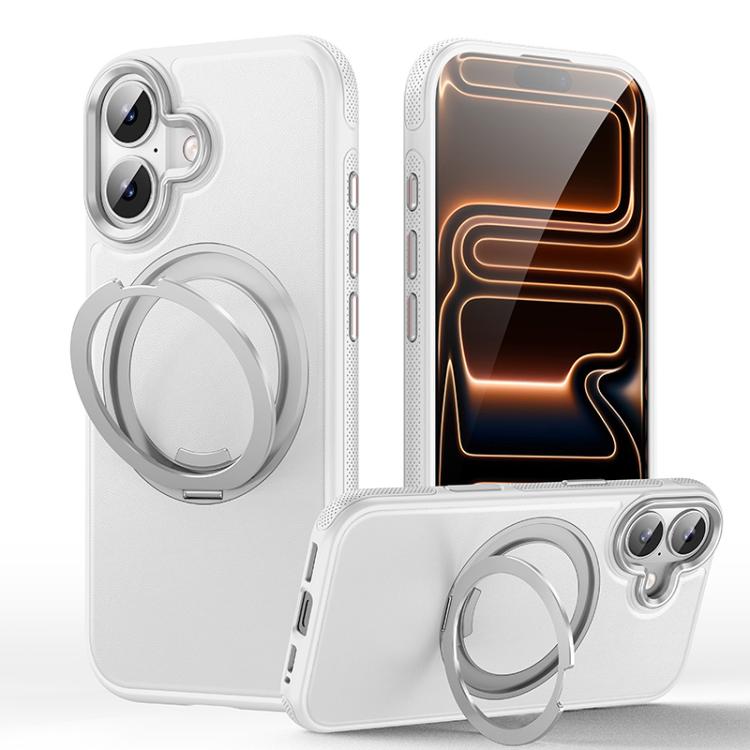 Lederstruktur 360 Grad drehbarer Magnetischer Halter Handyhülle, Für iPhone 17 Pro Max, Für iPhone 17 Pro, Für iPhone 17, Für iPhone Air, Für iPhone 16 Pro Max, Für iPhone 16 Pro, Für iPhone 16 Plus, Für iPhone 16