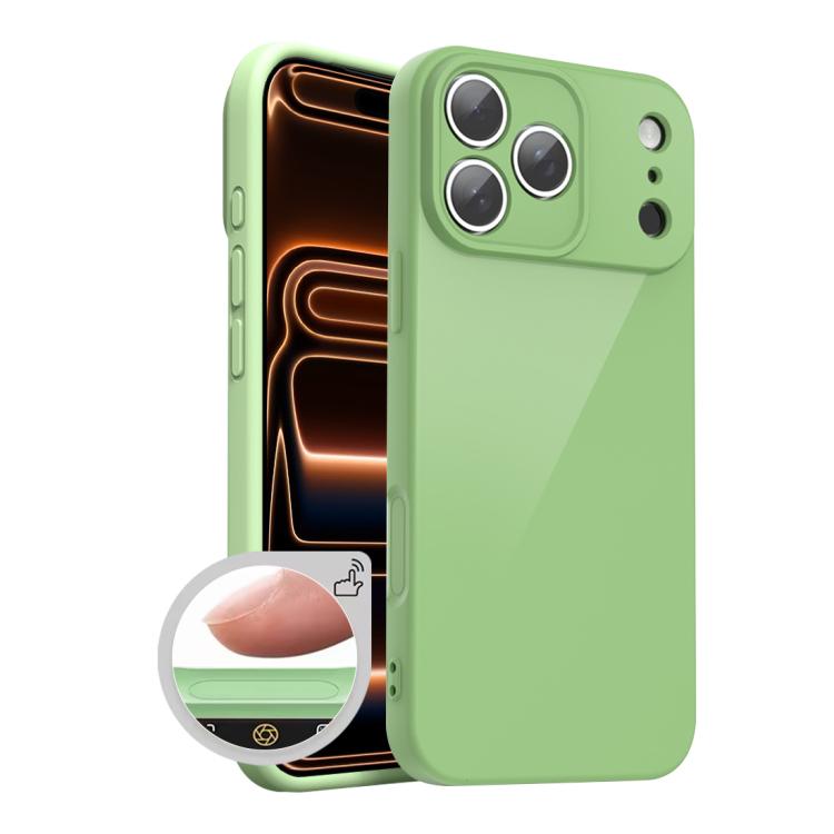 XDcase AI Button Integrated Full Coverage Imitation Silicone Phone Case, For iPhone 17 Pro Max, For iPhone 17 Pro