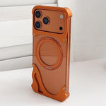 Dolphin Originalfarbe Metall Rahmenloser 360-Grad-Drehhalter Magnetische Handyhülle, Für iPhone 17 Pro Max, Für iPhone 17 Pro
