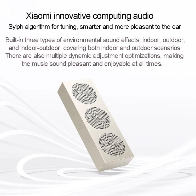 Original Xiaomi Tragbarer Bluetooth Lautsprecher IP66 Wasserdicht Desktop Lautsprecher