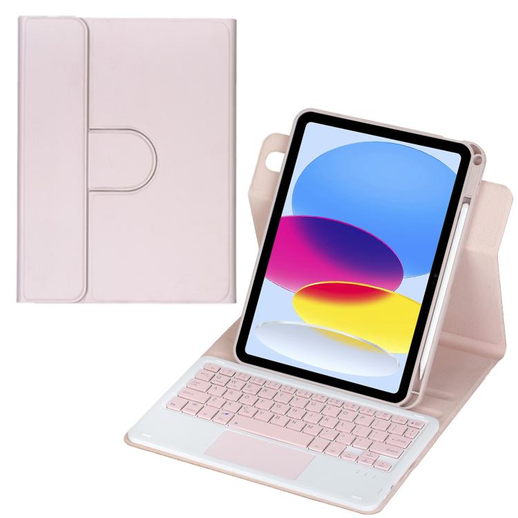 360-degree Rotation Bluetooth Keyboard Leather Tablet Case with Touchpad, For iPad Pro 11 2025 / 2024, For iPad 2025 / 2022, For iPad Air 11 2025 / iPad Pro 11 2022, For iPad 10.2 2021 / 2019 / iPad Air 3