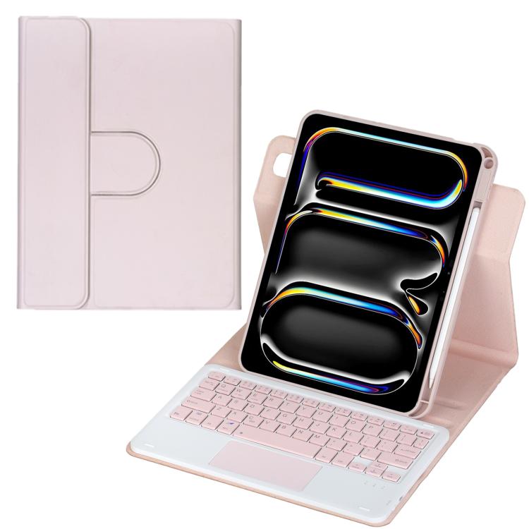 360-degree Rotation Bluetooth Keyboard Leather Tablet Case with Touchpad, For iPad Pro 11 2025 / 2024, For iPad 2025 / 2022, For iPad Air 11 2025 / iPad Pro 11 2022, For iPad 10.2 2021 / 2019 / iPad Air 3