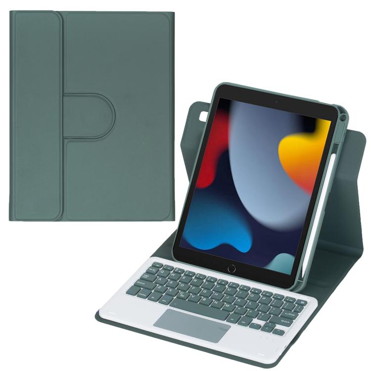 360-degree Rotation Bluetooth Keyboard Leather Tablet Case with Touchpad, For iPad Pro 11 2025 / 2024, For iPad 2025 / 2022, For iPad Air 11 2025 / iPad Pro 11 2022, For iPad 10.2 2021 / 2019 / iPad Air 3