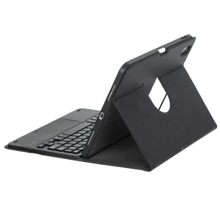 360-Grad-Drehung Hintergrundbeleuchtete Bluetooth-Tastatur Leder Tablet-Hülle mit Touchpad, Für iPad Pro 11 2025 / 2024, Für iPad 2025 / 2022, Für iPad Air 11 2025 / iPad Pro 11 2022, Für iPad 10.2 2021 / 2019 / iPad Air 3