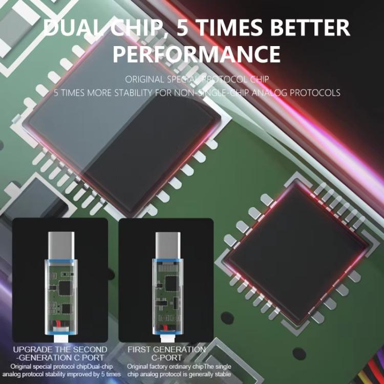 MaAnt Y-15 USB-zu-Type-C Ladekabel zur Datenübertragung für iPhone / iPad, MaAnt Y-15