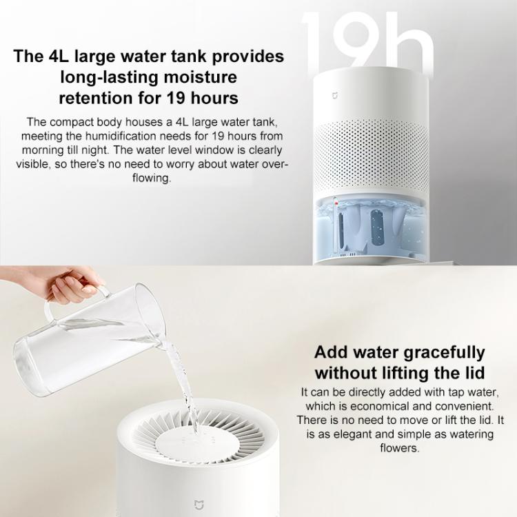 Xiaomi Mijia 4L Nebelfreier Luftbefeuchter 3, 4L Nebelfreier Luftbefeuchter 3