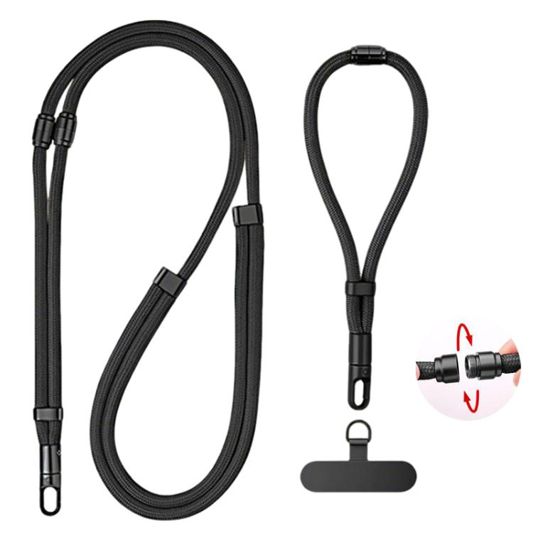XDcase Abnehmbarer 3-in-1 Umhänge-/Hals-/Handgelenkriemen Anti-Verlust Telefonband mit Lasche