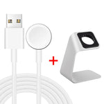 xDfind Für Apple Watch Smartwatch Aluminiumlegierung Ladehalter und USB-Ladegerät Set, Aluminiumlegierung+USB