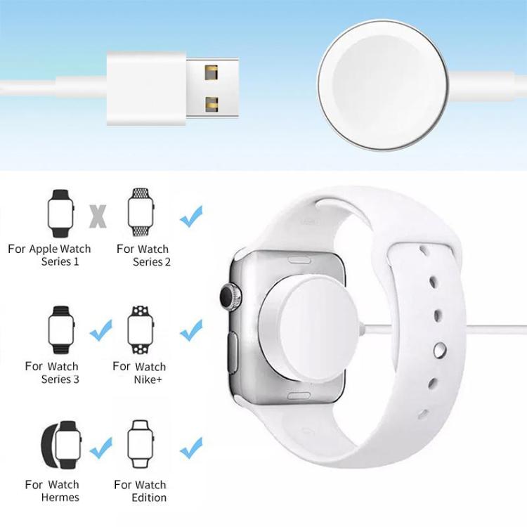 xDfind Für Apple Watch Smartwatch Aluminiumlegierung Ladehalter und USB-Ladegerät Set, Aluminiumlegierung+USB