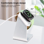 xDfind Für Apple Watch Smartwatch Aluminiumlegierung Ladehalter und USB-Ladegerät Set, Aluminiumlegierung+USB