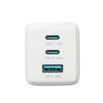 JOYROOM JR-TG10 65W GaN Dual Type-C, USB 3-Port Ladegerät mit Type-C-zu-Type-C-Kabel, EU-Stecker, UK-Stecker