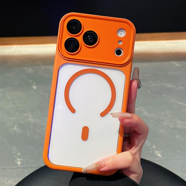 Galvanisierte Kamera Vollflächige Magnetische Transparente Handyhülle, Für iPhone 17 Pro Max, Für iPhone 17 Pro