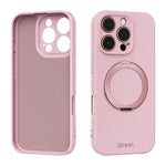 ABEEL Hautfreundliche Magnetische Flüssigsilikon-Handyhülle mit Halter, Für iPhone 17 Pro Max, Für iPhone 17 Pro, Für iPhone 17, Für iPhone 16 Pro Max, Für iPhone 16 Pro, Für iPhone 16