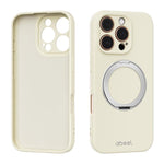 ABEEL Hautfreundliche Magnetische Flüssigsilikon-Handyhülle mit Halter, Für iPhone 17 Pro Max, Für iPhone 17 Pro, Für iPhone 17, Für iPhone 16 Pro Max, Für iPhone 16 Pro, Für iPhone 16