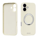 ABEEL Hautfreundliche Magnetische Flüssigsilikon-Handyhülle mit Halter, Für iPhone 17 Pro Max, Für iPhone 17 Pro, Für iPhone 17, Für iPhone 16 Pro Max, Für iPhone 16 Pro, Für iPhone 16