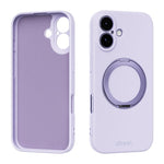 ABEEL Hautfreundliche Magnetische Flüssigsilikon-Handyhülle mit Halter, Für iPhone 17 Pro Max, Für iPhone 17 Pro, Für iPhone 17, Für iPhone 16 Pro Max, Für iPhone 16 Pro, Für iPhone 16