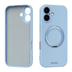 ABEEL Hautfreundliche Magnetische Flüssigsilikon-Handyhülle mit Halter, Für iPhone 17 Pro Max, Für iPhone 17 Pro, Für iPhone 17, Für iPhone 16 Pro Max, Für iPhone 16 Pro, Für iPhone 16
