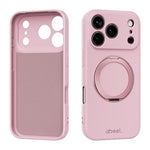 ABEEL Hautfreundliche Magnetische Flüssigsilikon-Handyhülle mit Halter, Für iPhone 17 Pro Max, Für iPhone 17 Pro, Für iPhone 17, Für iPhone 16 Pro Max, Für iPhone 16 Pro, Für iPhone 16