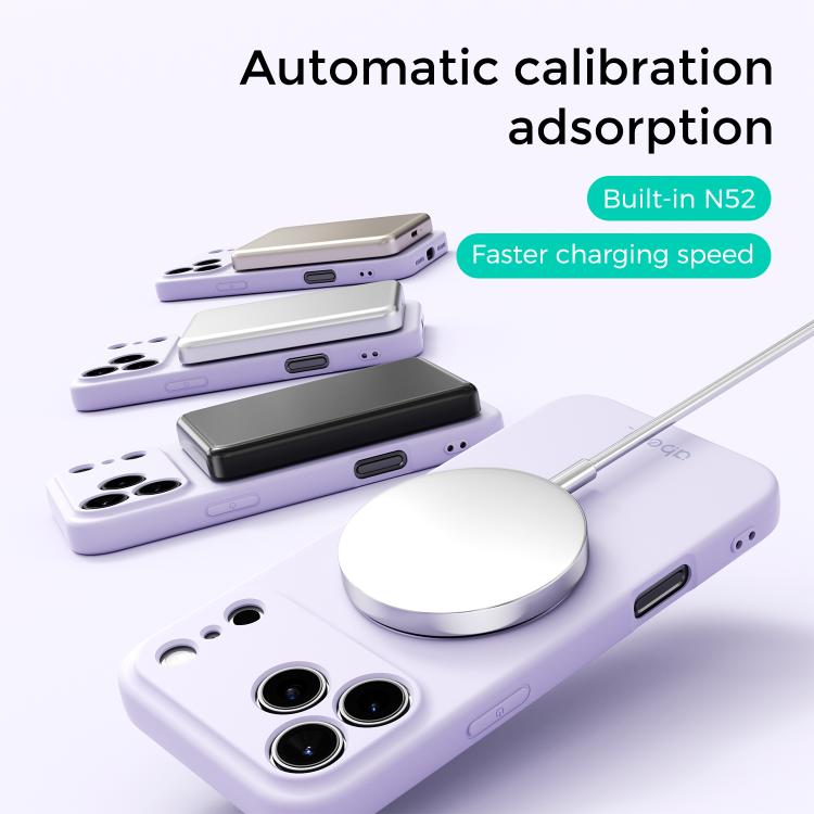 ABEEL Hautfreundliche Magnetische Flüssigsilikon-Handyhülle mit Halter, Für iPhone 17 Pro Max, Für iPhone 17 Pro, Für iPhone 17, Für iPhone 16 Pro Max, Für iPhone 16 Pro, Für iPhone 16