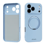 ABEEL Hautfreundliche Magnetische Flüssigsilikon-Handyhülle mit Halter, Für iPhone 17 Pro Max, Für iPhone 17 Pro, Für iPhone 17, Für iPhone 16 Pro Max, Für iPhone 16 Pro, Für iPhone 16