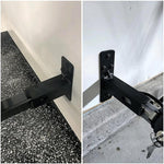 Hochleistungs-Wandfahrradhalterung T-förmiges Metall-Lagerregal Verbindungsgerät, FS-2473