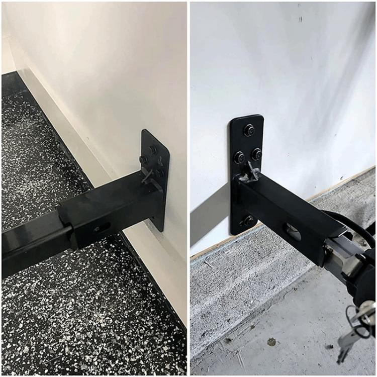 Hochleistungs-Wandfahrradhalterung T-förmiges Metall-Lagerregal Verbindungsgerät, FS-2473