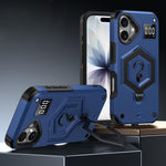 Hexagon Rüstung Magnetischer Halter Waage Handyhülle, Für iPhone 16, Für iPhone 15 Pro Max, Für iPhone 15 Pro, Für iPhone 15 Plus, Für iPhone 15, Für iPhone 14 Plus