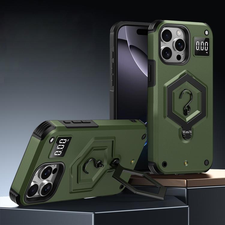Hexagon Rüstung Magnetischer Halter Waage Handyhülle, Für iPhone 16, Für iPhone 15 Pro Max, Für iPhone 15 Pro, Für iPhone 15 Plus, Für iPhone 15, Für iPhone 14 Plus
