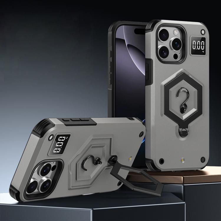 Hexagon Rüstung Magnetischer Halter Waage Handyhülle, Für iPhone 16, Für iPhone 15 Pro Max, Für iPhone 15 Pro, Für iPhone 15 Plus, Für iPhone 15, Für iPhone 14 Plus