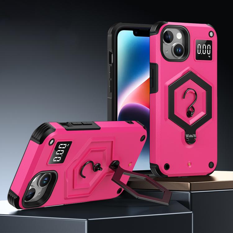 Hexagon Rüstung Magnetischer Halter Waage Handyhülle, Für iPhone 16, Für iPhone 15 Pro Max, Für iPhone 15 Pro, Für iPhone 15 Plus, Für iPhone 15, Für iPhone 14 Plus