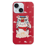 Painted Pattern PC Phone Case, For iPhone 17