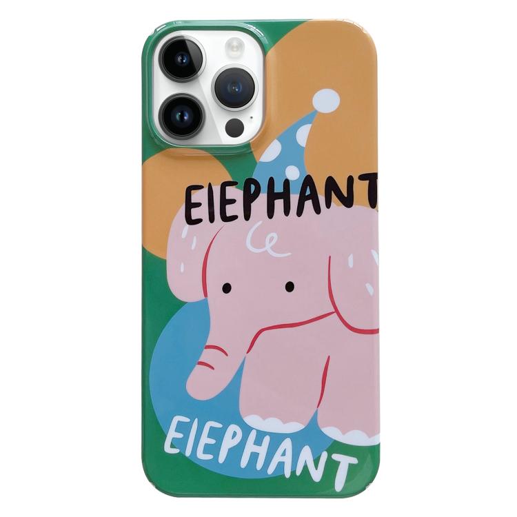 Painted Pattern PC Phone Case, For iPhone 16 Pro Max