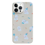 Painted Pattern PC Phone Case, For iPhone 16 Pro Max