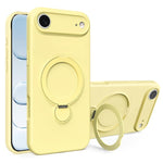 Liquid Silicone MagSafe Holder Phone Case, For iPhone 17 Pro Max, For iPhone 17 Pro, For iPhone 17, For iPhone Air