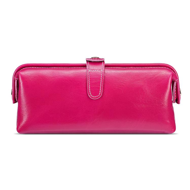Kulturtasche aus geöltem Wachsleder für Toilettenartikel und Kosmetikwerkzeuge