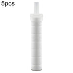 5tlg/Set Duschkopf PP Baumwolle Hautverschönernder Wasserfiltereinsatz, 16,5 x 2,6cm