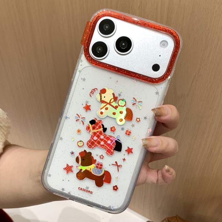 Lustiges Pony-Muster Lunar Neujahr Handyhülle, Für iPhone 17 Pro Max, Für iPhone 17 Pro, Für iPhone 17, Für iPhone 16 Pro Max, Für iPhone 16 Pro, Für iPhone 16, Für iPhone 15 Pro Max, Für iPhone 15 Pro, Für iPhone 15, Für iPhone 14, Für iPhone 14 Pro