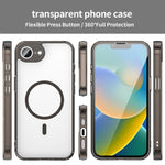 PC Hybrid TPU Airbag Stoßfeste MagSafe Handyhülle, Für iPhone 17e / 16e, Für iPhone 17 Pro Max, Für iPhone 17 Pro, Für iPhone 17, Für iPhone Air, Für iPhone 16 Pro