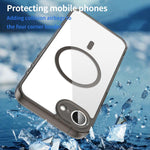 PC Hybrid TPU Airbag Stoßfeste MagSafe Handyhülle, Für iPhone 17e / 16e, Für iPhone 17 Pro Max, Für iPhone 17 Pro, Für iPhone 17, Für iPhone Air, Für iPhone 16 Pro