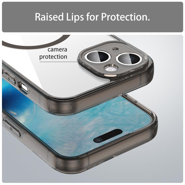PC-Hybrid TPU Airbag Stoßfeste MagSafe Handyhülle, Für iPhone 15